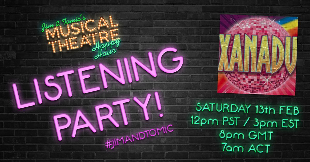 Time to put y'all out of your misery and tell you our next episode will be all about ✨XANADU!✨ We thought we'd have some fun this time and try having a 🥳 LISTENING PARTY! 🥳 Details in next tweet...