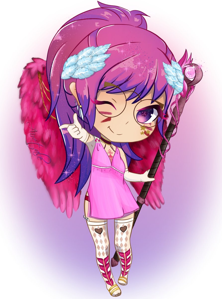 PlayBlackDesert's tweet photo. There's no better way to kick off Valentine's weekend than with this ADORABLE witch chibi created by Partnered Content Creator, Eva! Happy #FanArtFriday everyone! 💘

#PlayBlackDesert #BlackDesertConsole #PlayStation #Xbox https://t.co/B0k7yfkt6k