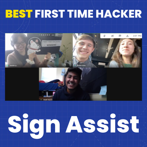 UGAHacks's tweet photo. #ugahacks6 subcategory winners (2/2)
🛠️Best Track: Astrodog
🛠️Best First Time Hacker: Sign Assist
🛠️Best Solo Hack: Reading Buddy https://t.co/tHwvCcxzQx