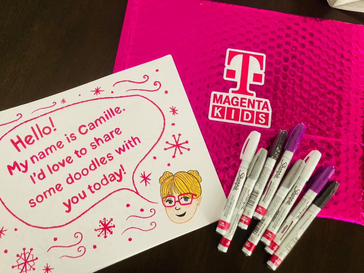 Super excited to get my #MagentaKids package 💟💟💟 Daughters are too. Thank you #TMobile.  Really a company that cares for you AND your family!! <a href="/gurimarl/">Gury Rojas</a> <a href="/Michell06426207/">Michelle</a> <a href="/JEMartel/">Jorge Martel</a> <a href="/CorreaRosses/">Rosses</a>