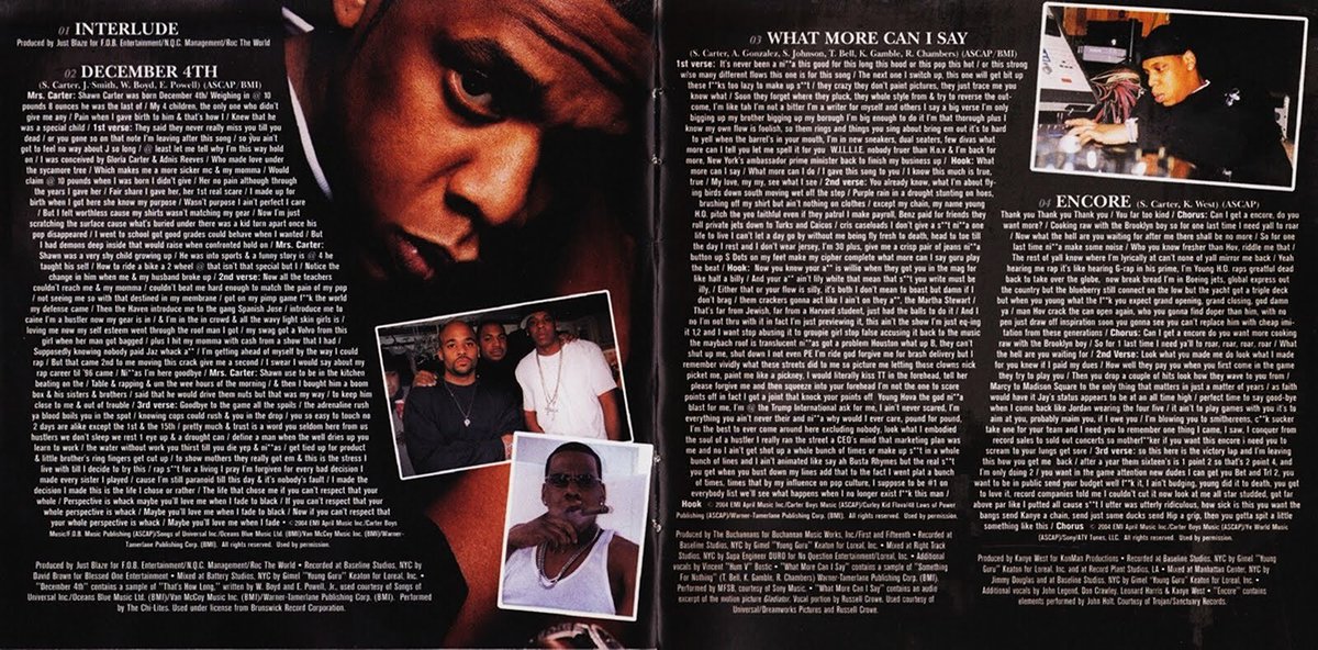 Also, the cover for the album is actually from a test shot for The Blueprint. JAY-Z ended up using it for The Black Album because he felt it encampsulated the feeling he wanted for the album.Here’s the original picture. Photographed by Jonathan Mannion.