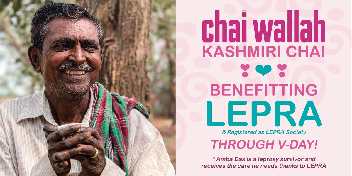 TheChaiWallah's tweet photo. Amba Das is a leprosy survivor and receives the care he needs thanks to @LEPRAIndia —who we're supporting by giving all our profits from sales of Kashmiri Chai through Valentine’s day!! Only at both @CREMACREMA locations.
 
#leprosy #kashmiri #chai #lepra #shoes #eradicate https://t.co/UUjsW67goy