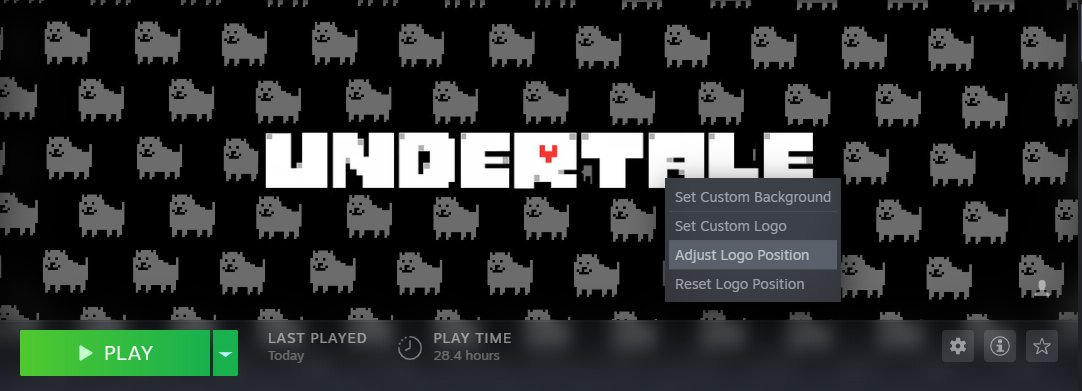 how to reset undertale steam