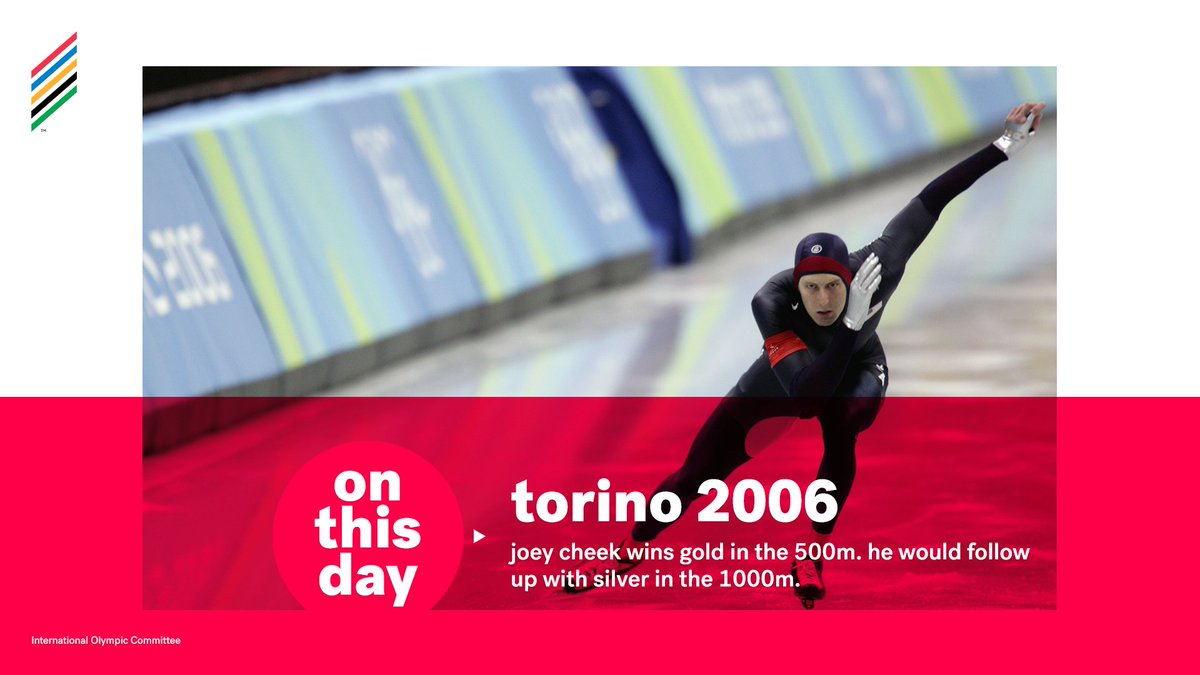 .<a href="/JoeyCheek/">Joey Cheek</a> wins his second Olympic medal and his first gold.

<a href="/USSpeedskating/">US Speedskating</a>