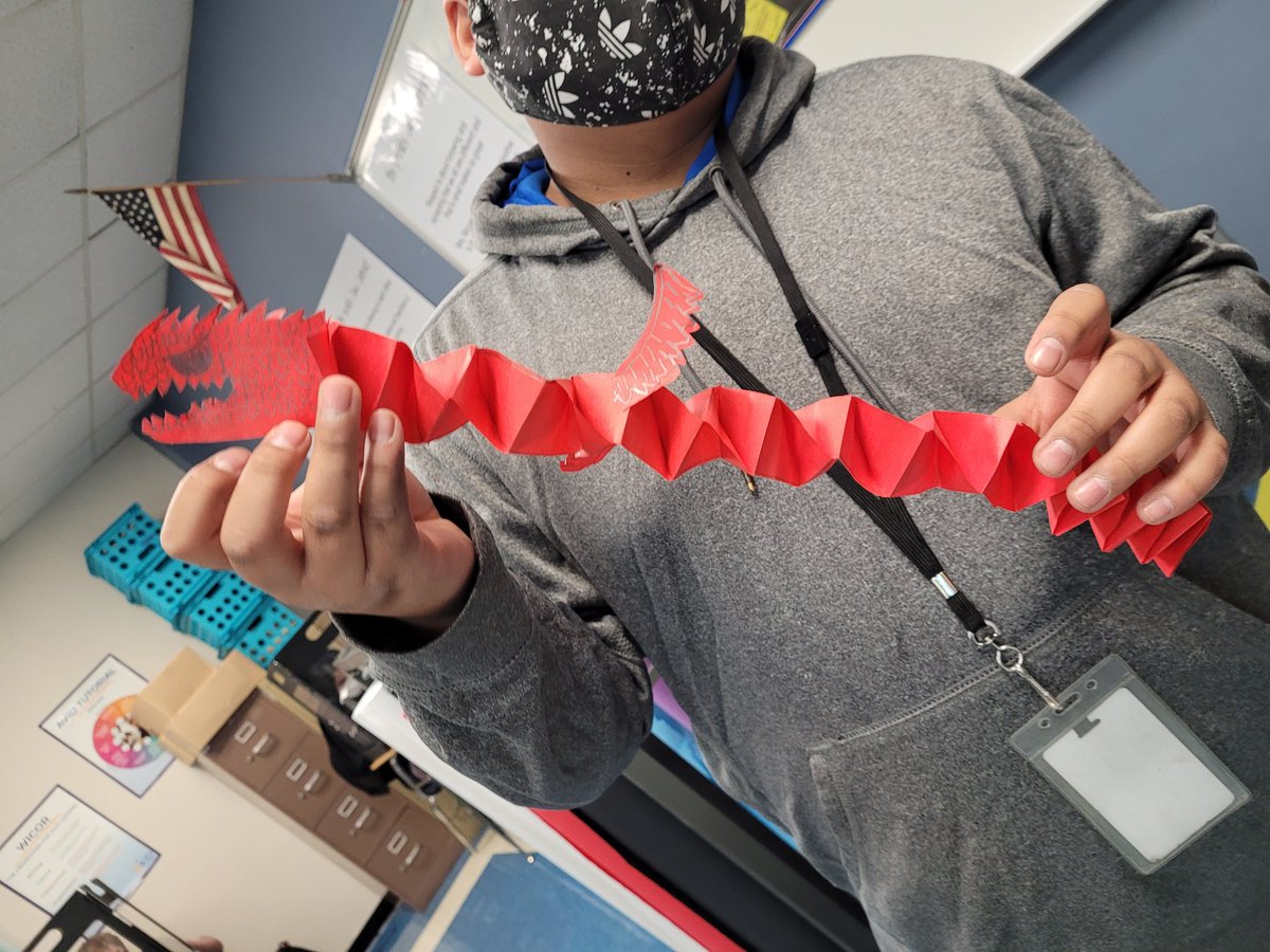 ApolloAVID's tweet photo. Celebrating the Lunar New Year by creating dragon puppets in AVID.  In China a dragon is a symbol of power, happiness, and good fortune.  @RISD_STEM4All @Apollo_JH @AVIDRISD @RISD_Equity #ChineseNewYear2021 #risdwegotthis https://t.co/hGKnUp2TV9