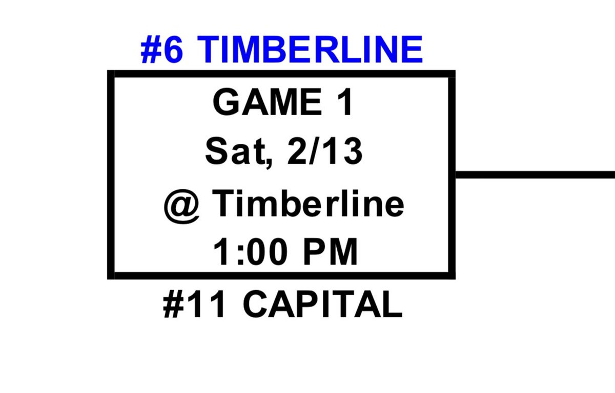 District Play-In Game tomorrow!