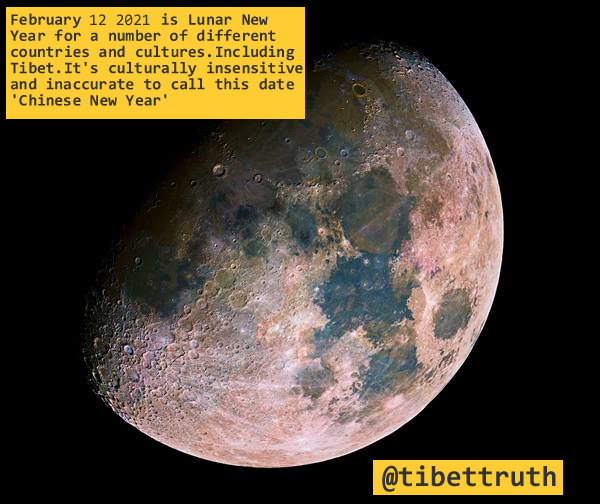 A fact right here 👉 it is not 'Chinese' #NewYear ! #trueTibet