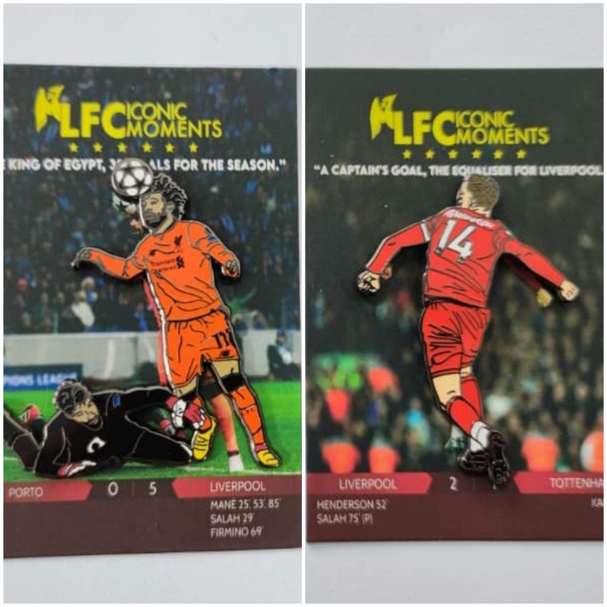 wickett180's tweet photo. 🔁🔁 RETWEET &amp; WIN 🔁🔁

Hendo &amp; Salah Charity Badges will go on sale on Friday 26th February, 18:30hrs.

To win one of each badge you need to RETWEET this post and follow @TheKopDesign on Twitter.

https://t.co/ZCV9KntggW

The more RT's the better the prize! https://t.co/RBg91kXM9r