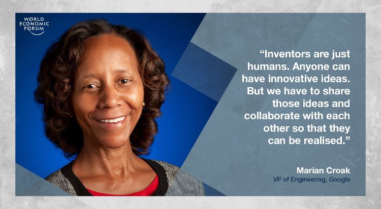 melaniatmu's tweet photo. ββ Woman who created the technology behind #INTERNETCALLS
π€ The #tech space is often viewed as a male-dominated industry however, yet here's Marian Croak, Vice-President, Engineering, #Google
She's the reason you're able to work and chat from home.
#protocol #intovation #BTT https://t.co/6t2vF18SOq