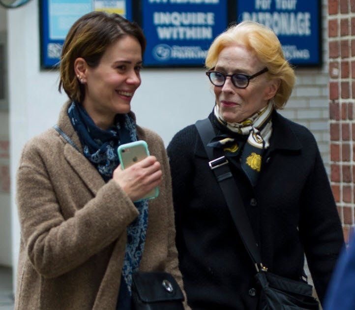Sarah Paulson and Holland Taylor being the cutest,the most beautiful and the most stylish couple a thread ;