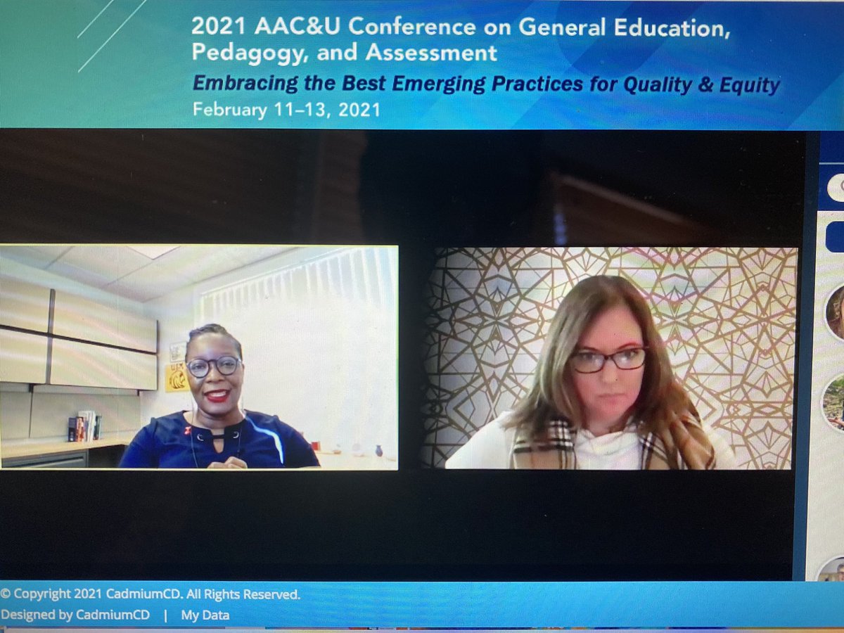 @BMiller_2013 @BMiller_2013 You go, Girl! Phenomenal presentation at #AACUGEPA! You represented! #heymac