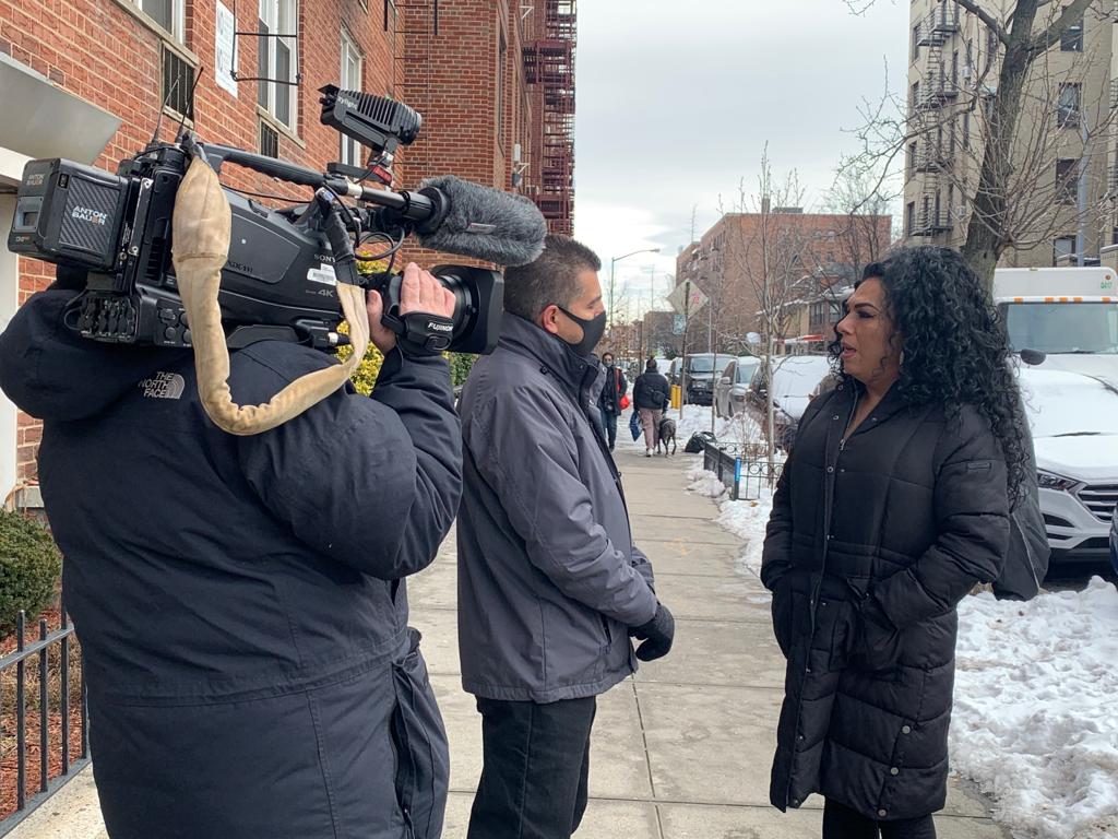 Today: Thanks so much @CNNEE for the interview. 

Trans women sharing their experiences of how we feel after the penal code 240.37 'Loitering w the purposes of prostitution' #WalkingWhileTrans was eliminated in NY. 

Grx @JenniferOre01, Geraldine & Miranda for raising ur voices.