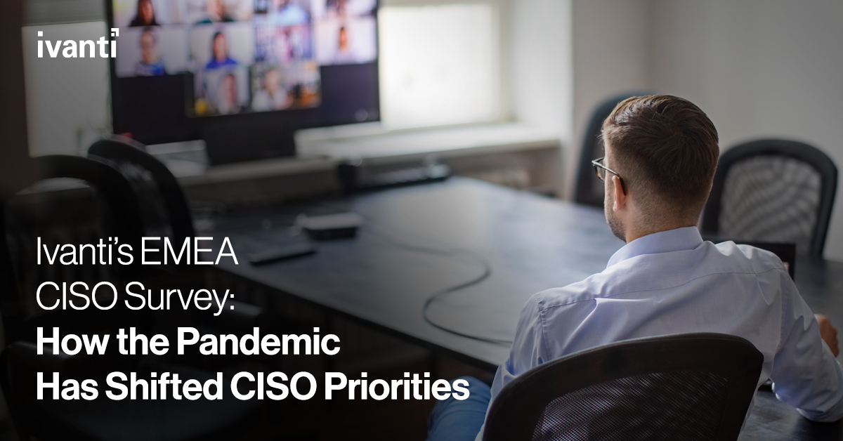 Hackers continue to take advantage of the security gaps in the everywhere workplace as employees are working from home. <a href="/GoIvanti/">Ivanti</a> asked 400 CISOs how they are shifting their priorities in order to regain control and visibility. bit.ly/3afoXTB