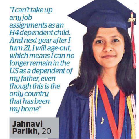 Sanjeevaug's tweet photo. @DcWalaDesi @TV9Bharatvarsh @immivoice @POTUS @nasscom No more new h1bs to Indians. Resolve GC backlog first.
Why not Country caps on H1B ?
Talented Indians should consider path to citizenship while planning
#STEM #IndiansAreTalented #ClearGCBacklog 
#StopSlavery 
#WeAreHighSkilled 
#DocumentedDreamer #ImproveTheDream https://t.co/1dZiPJzkxq