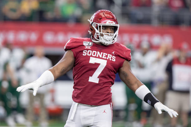 PFF_College's tweet photo. Highest pressure % against power five OLs last season:
1. Nik Bonitto - 26%
2. Tyreke Smith - 22%
3. Azeez Ojulari - 21%
4. Ronnie Perkins - 19% https://t.co/C8ZEhH44m2