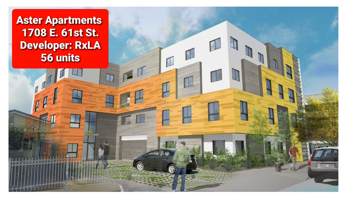 There are currently 8 of these apt complexes completed or in the works in Florence-Firestone. After witnessing how the Florence Library was displaced & the land was sold to developers w/o consideration for the community, we feel really skeptical about the incoming apt complexes.