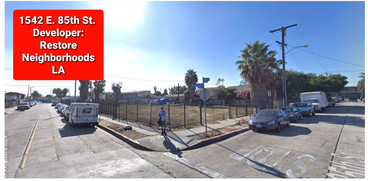 There are currently 8 of these apt complexes completed or in the works in Florence-Firestone. After witnessing how the Florence Library was displaced & the land was sold to developers w/o consideration for the community, we feel really skeptical about the incoming apt complexes.