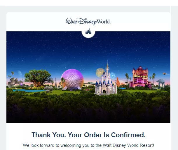 SarahVmware's tweet photo. We are going to DISNEY WORLD!   Just need to get vaccinated now!  #DisneyWorld #vaccine #tickets https://t.co/KMFSOkC3Oh