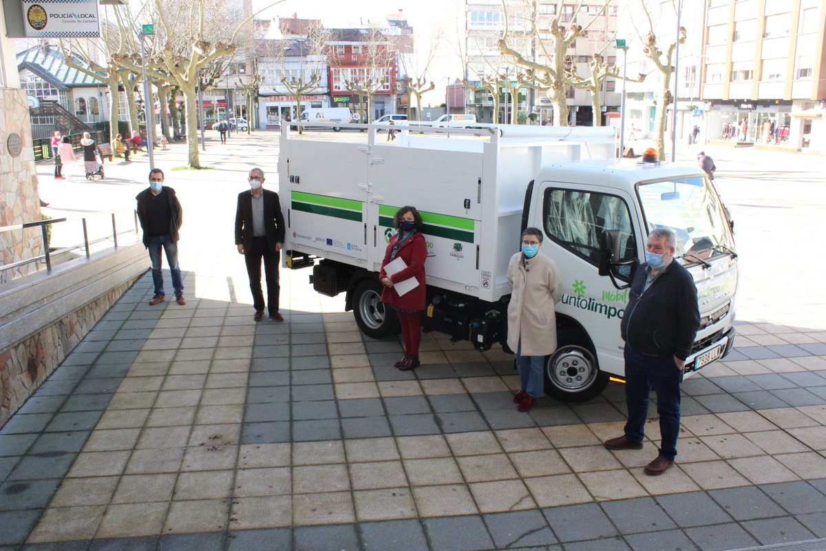 Dende hoxe contamos cun novo punto limpo móbil, un vehículo financiado pola Xunta con fondos Feder, que permitirá mellorar o servizo de recollida de todos eses residuos que non poden depositarse nos colectores das rúas. 
👉carballo.org/novas.php?id=7…
#carballolimpo #carballo2030