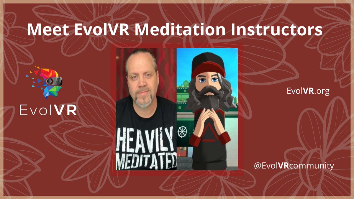 TRIPPcommunity's tweet photo. EvolVR is now offering one-to-one meetings with Meditation Instructors in VR. ⁠
⁠
https://t.co/usgyJyaujf⁠
⁠
#EvolVR #virtual #meditation #inplace #community #connection #breath #chill #relax #meet #talk #altvr #meditate #virtually #EvolVRcommunity #VR https://t.co/2npETrBvU7