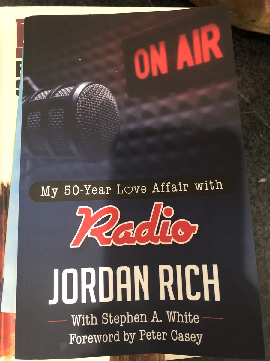 #SupportNewAuthors. @jordanwbz is one of my favorite people. His book "On-Air: My 50 Year Love Affair with Radio" is now available with all proceeds donated to Boston Children's Hospital. Buy it here: amazon.com/AIR-50-Year-Lo…