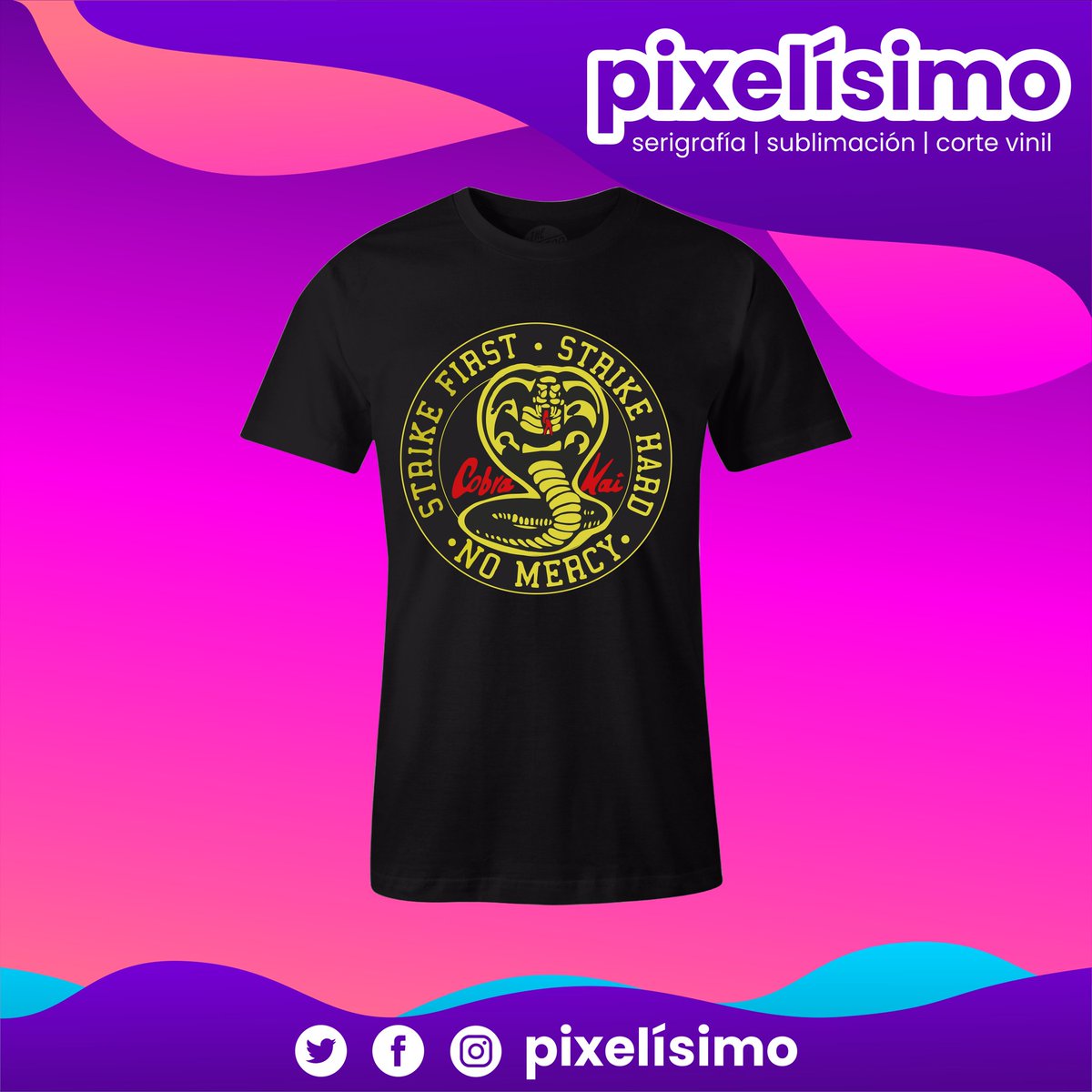 pixelisimo's tweet image. 🎉♦️En pixelísimo, contamos con una gran variedad de artículos para tu fiesta o negocio ♦️🎉

✔️ Playeras en corte vinil 😍

m.facebook.com/pixelisimo/

#Xalapa #pixelísimo #Playera #cobra