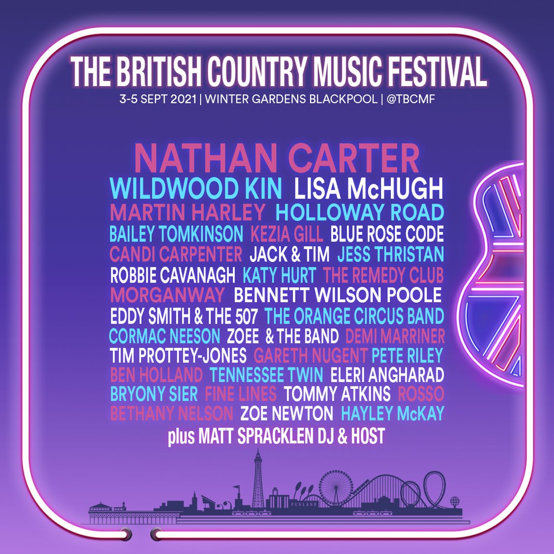 WGBpl's tweet photo. The British Country Music Festival
📅 03  - 05 September 2021
🎫 https://t.co/9nx5o56wCj https://t.co/Tok5VbkwQW