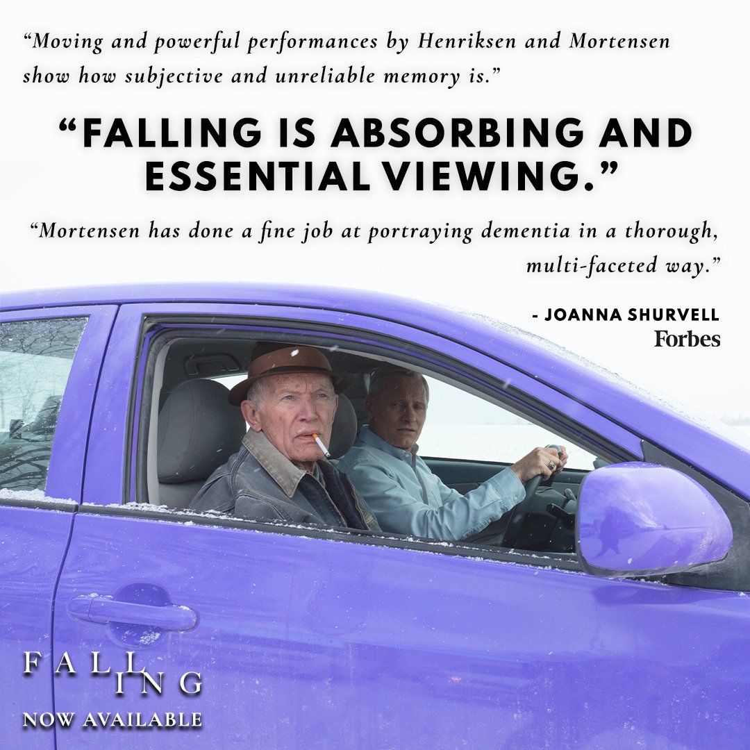 Critics are raving about #ViggoMortensen's complex and moving masterpiece #Falling! Watch it now on demand.