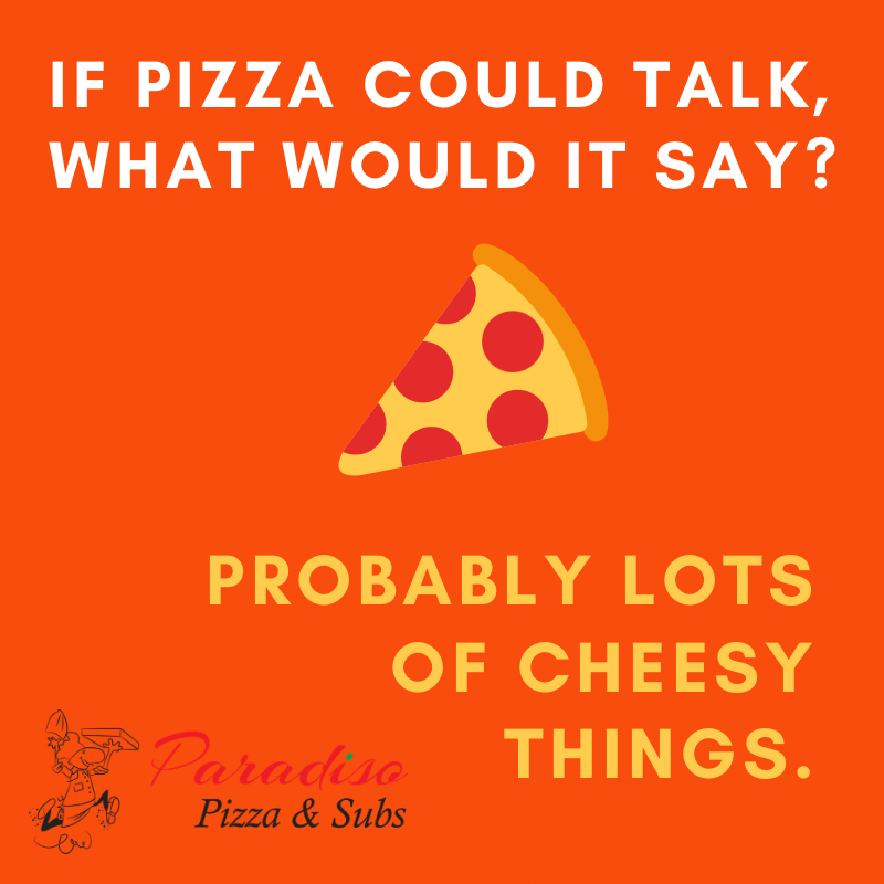 paradisop1zza's tweet photo. Happy Friday! We’re open for dining in, so tag someone in the comments to grab pizza with this weekend! #ParadisoPizza 

#ygk #yumgk #kingston_ont #kingston #kingstonpizza #kingstoneats #datenight #downtownkingston #delivery #wedeliver #bestpizzaintown https://t.co/f1JnWKFJix