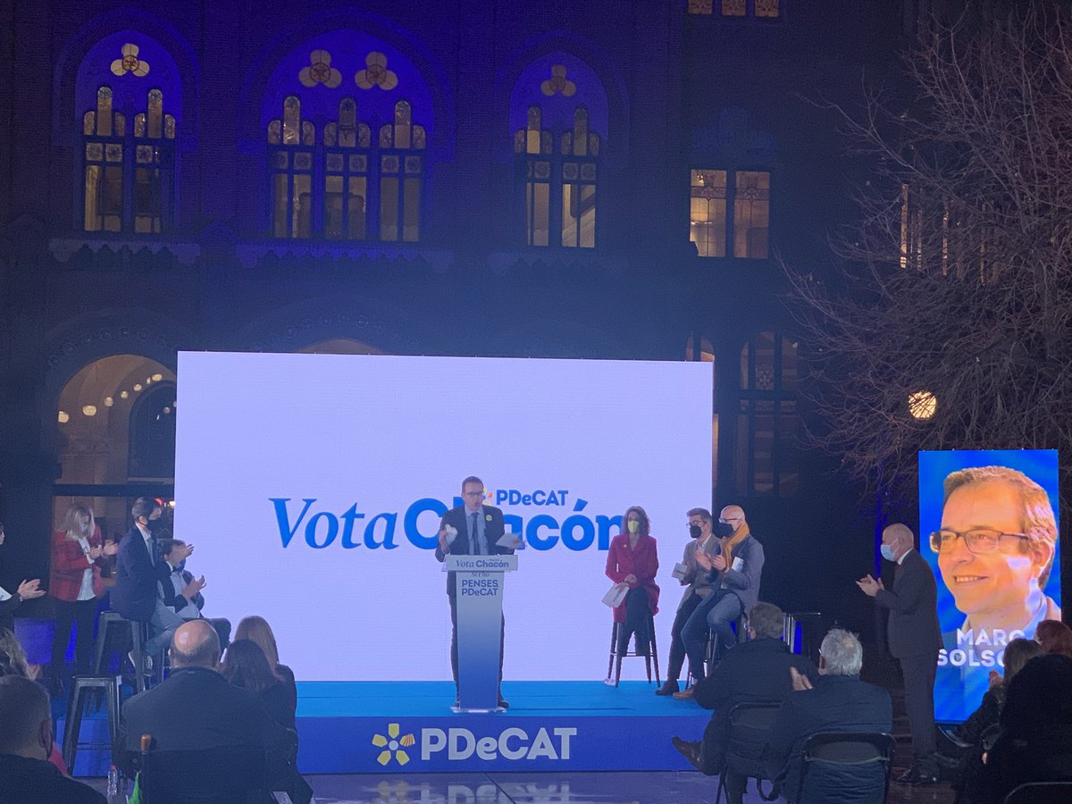 lidia_pons's tweet photo. Acte final de campanya @Pdemocratacat 
Representem #DefensemLoNostre @solsona_marc on @angelschacon s’hi compromet: territori, projecte, país.
#SiThoPensesPDeCAT https://t.co/dngmL39Ver