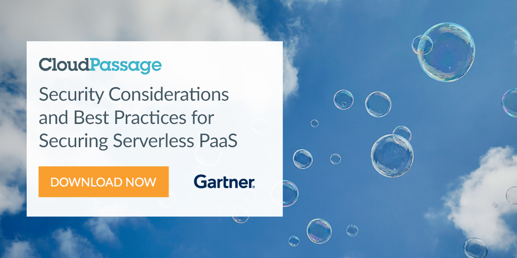 CloudPassage tweet media