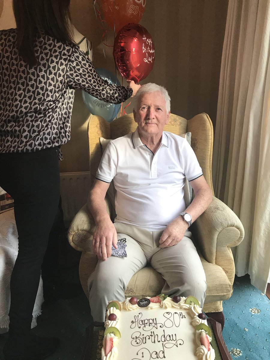 Happy 80th Birthday Billy Dixon #homefarm #shamrockrovers #legend 🎂