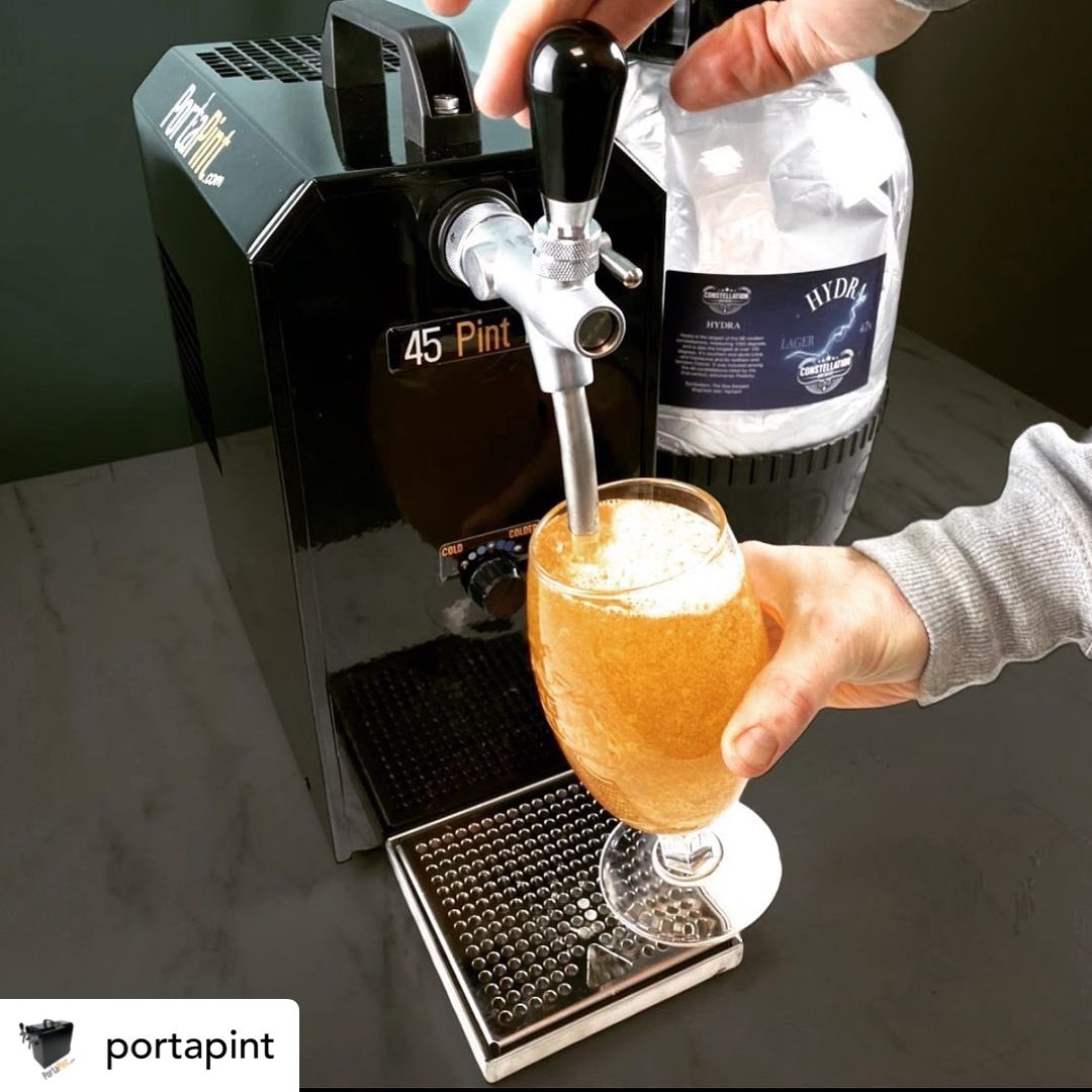 PortaPint 45 Pint Pro single tap dispensers.
Connect straight to the keg 😎 #beer #craftbeer #keg #polykeg #homebar #bier #polykeg