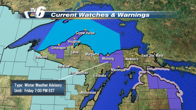 Here's your latest TV6 weather update: