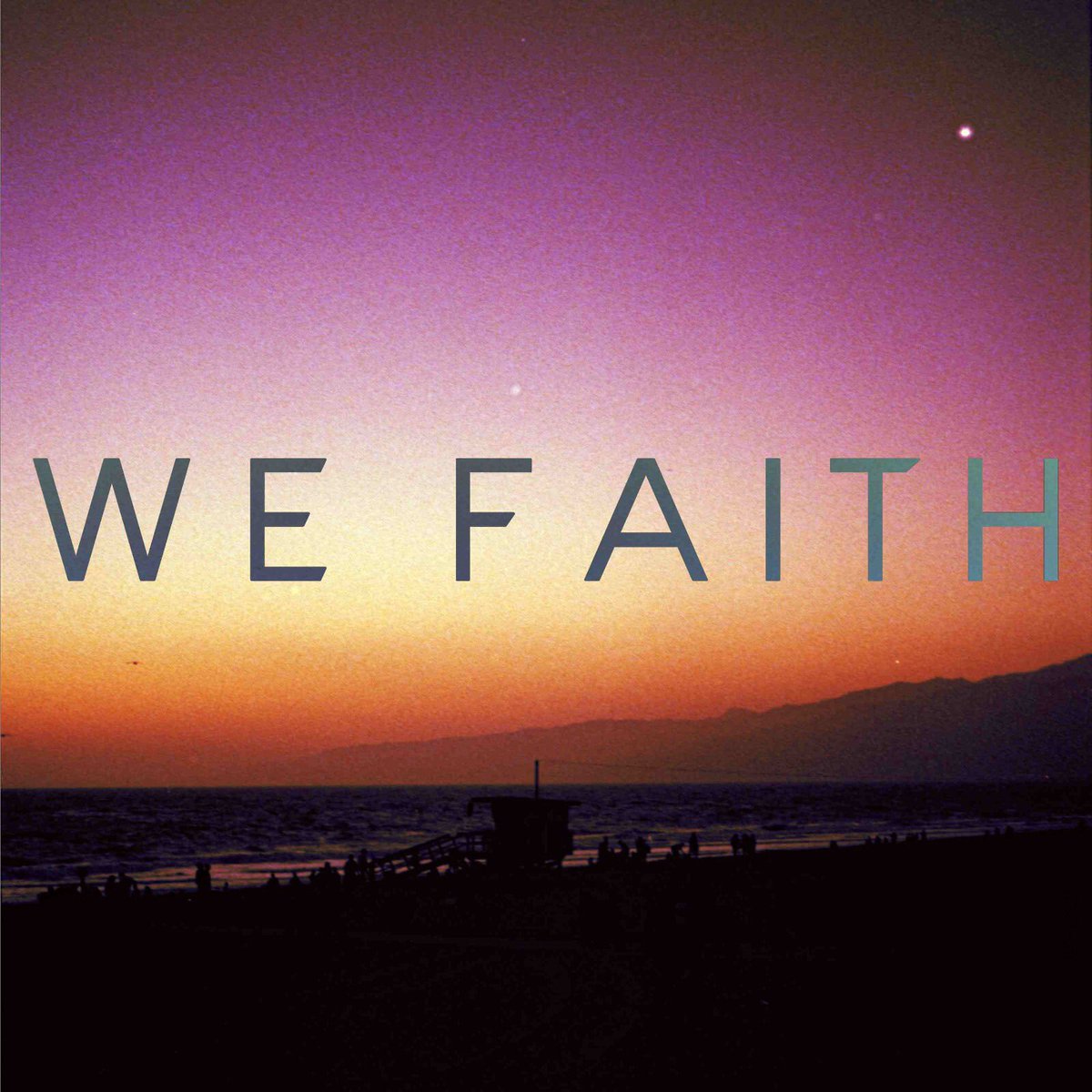 Our beautiful cover photograph is from our friend @olliewaltercox - a shot he took of lifeguard tower 28 in Santa Monica. We love this image for its beauty and dramatic colours. A lot of our songs are looking to the horizon and we feel this photo captures that vibe. Thanks Ollie!