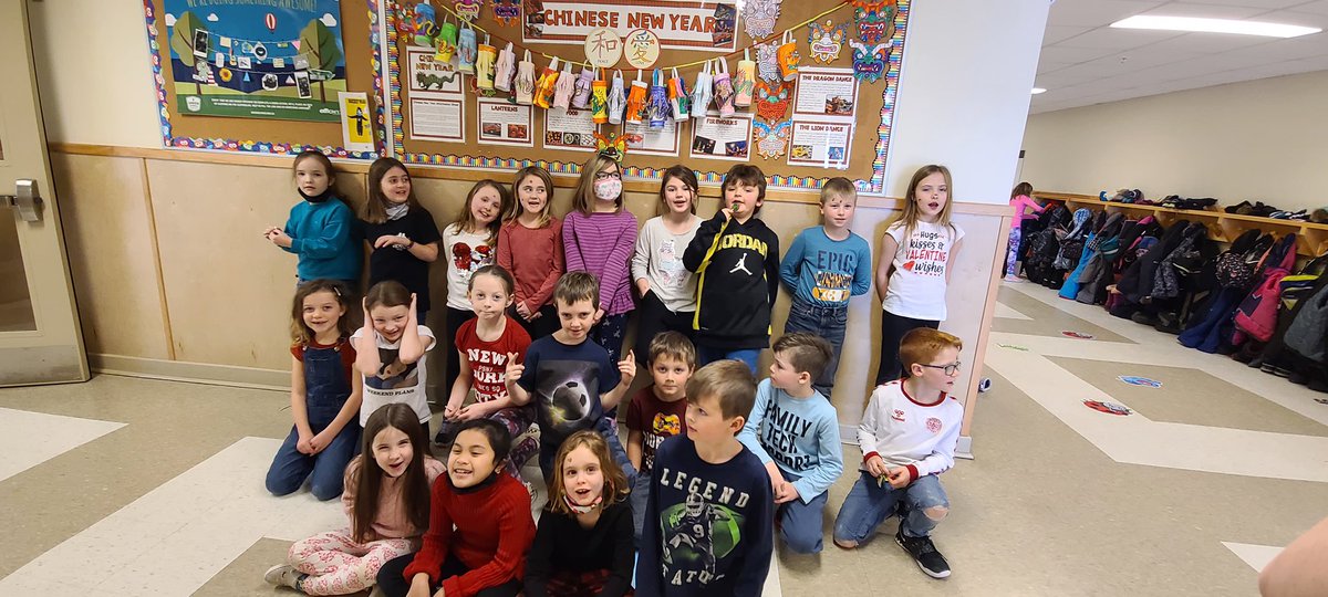 BAcacemy's tweet photo. Lunar New Year at Baddeck Academy @CBVRCE_NS https://t.co/4wuhGQMK30