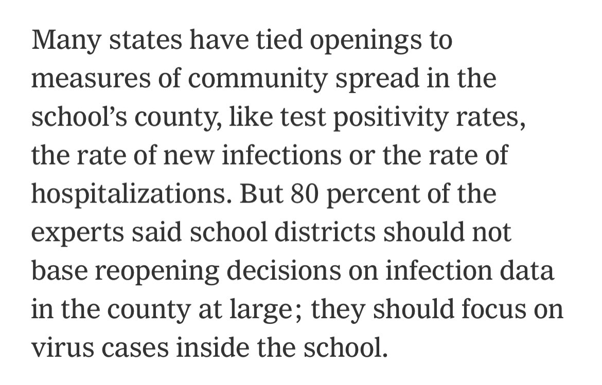 The Biden School Closing Plan pins school openings to transmission rates which pediatric and public health experts overwhelmingly say is the wrong approach. It means that despite vaccinations, schools have an excuse to remain shuttered to children.