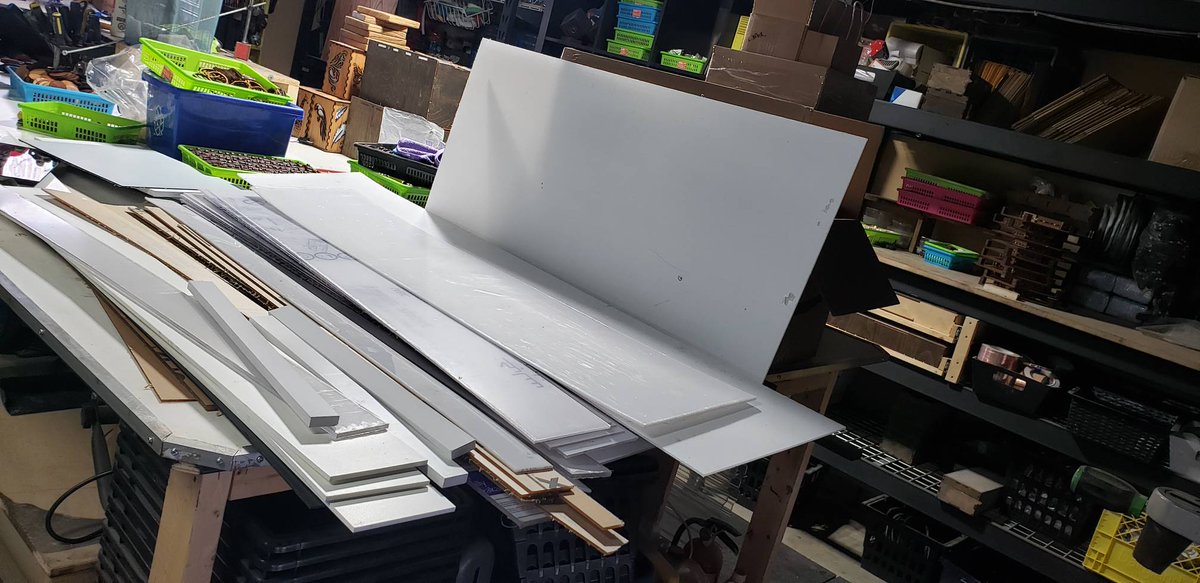 YourLightBox's tweet image. Never be afraid to ask for what you want. Picked up some acrylic for a job today and asked if I could loot their off cut bin. Ended up with about $1,000 in materials and an agreement to collect more every couple of weeks.