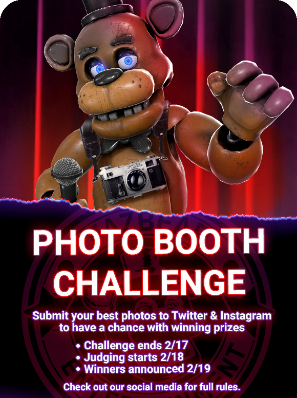 FNAF AR on Twitter "Who's ready for the first FNAF AR photobooth