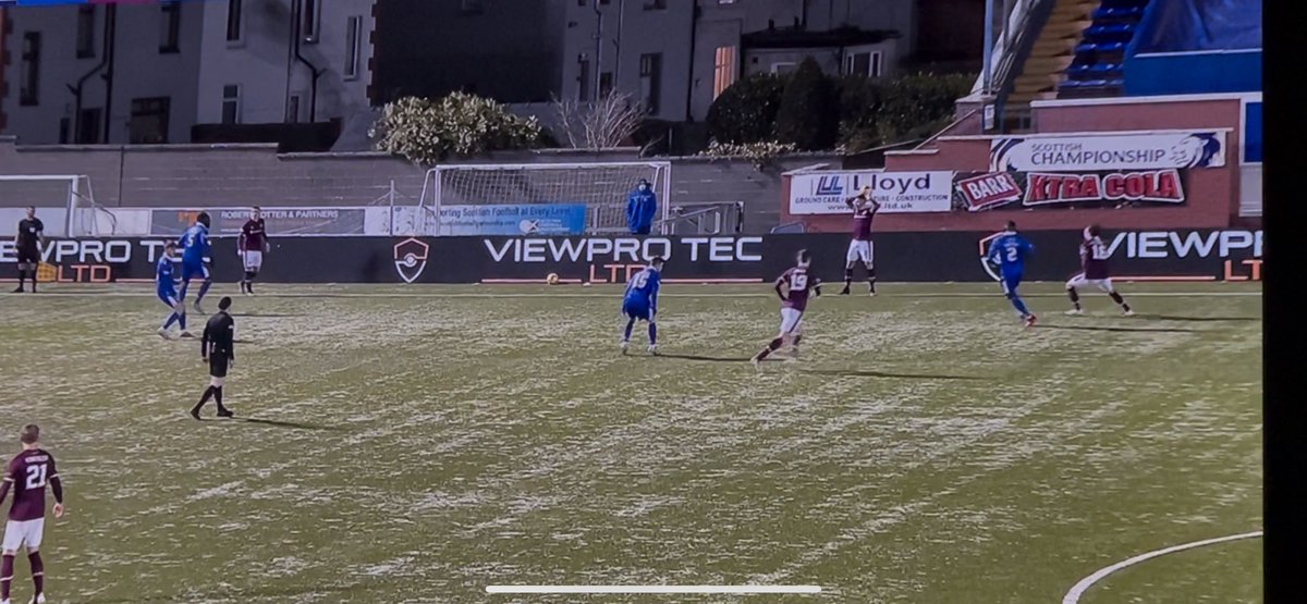 ViewProTecLtd's tweet image. Our company advertising during the QOS v Hearts match live on the BBC Scotland Channel #SPFL #Scotland #football