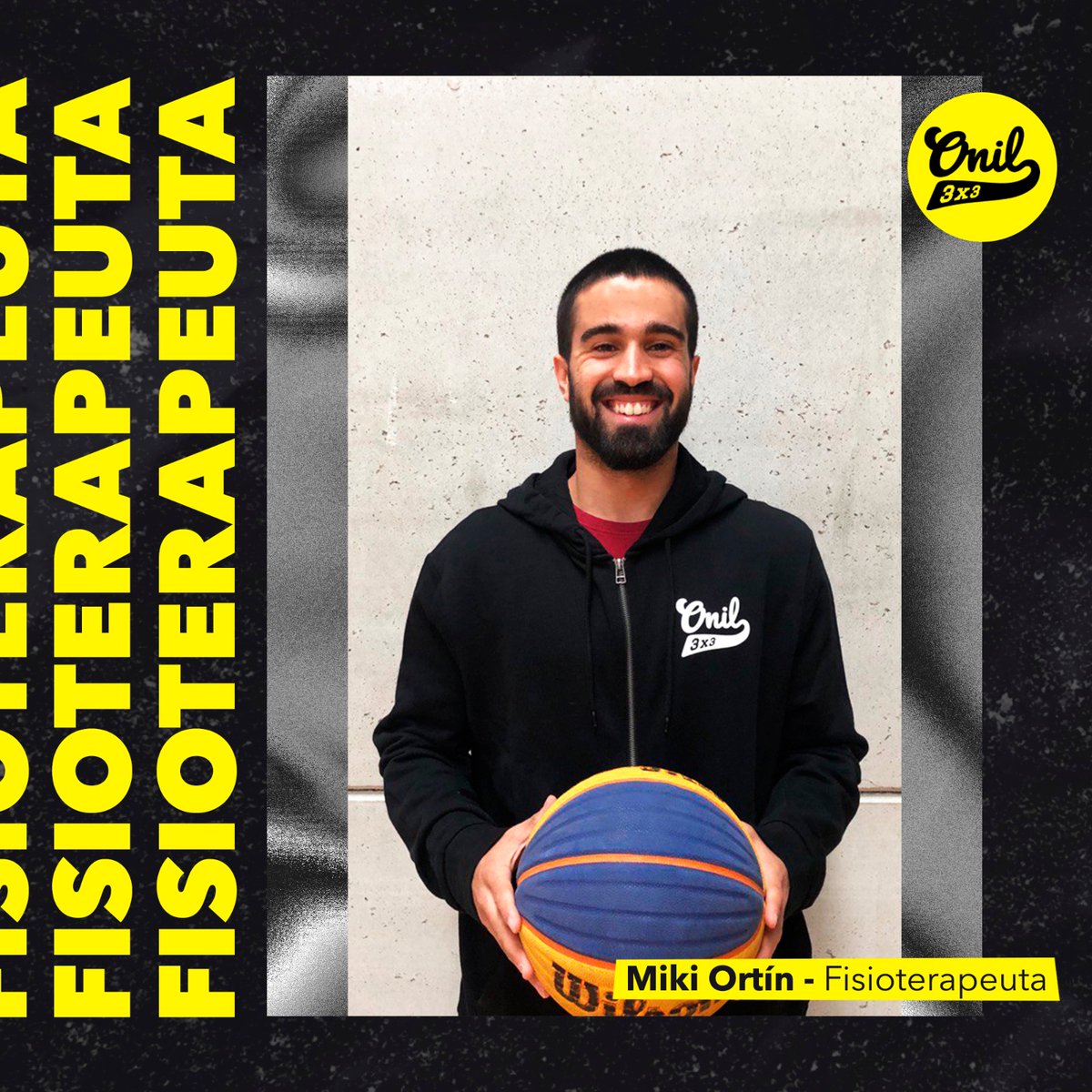 📝💪🏻 Os presentamos a nuestro encargado del departamento de fisioterapia y rehabilitación <a href="/sr_miki11/">Miki Ortin Gomez #11</a> 👨🏻‍🔧👍🏻
—
#fisioterapeuta #salud #fisio
#onil3x3 #3x3basketball #fiba3x3
#basketball3x3 #welcome