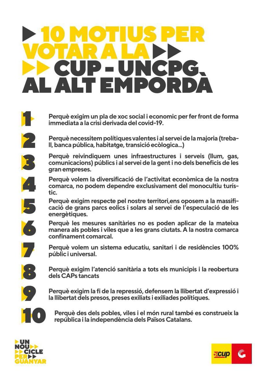 Per això i molt més!