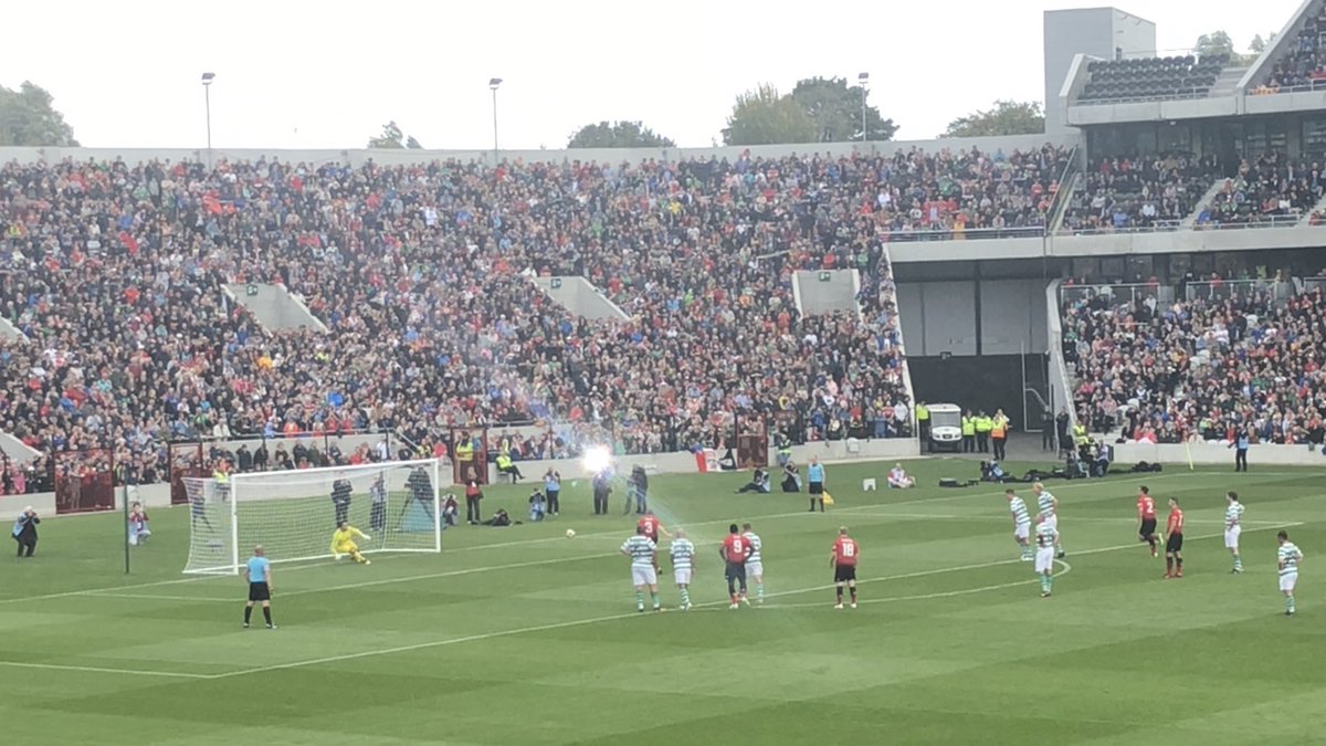 AlanMcC82's tweet photo. @1liamirwin @JayMotty I was Extremely Lucky to see your Dad (@1liamirwin) team up with fellow #Cork man Roy Keane with the #MUFC Legends that played @CelticFC & @FAIreland Legends for #LiamMillerTribute match at @PaircUiChaoimh1 back in Sept 2018. Here’s some snaps I took incl. Denis scoring 1st Goal! https://t.co/xH38f4V5Vw