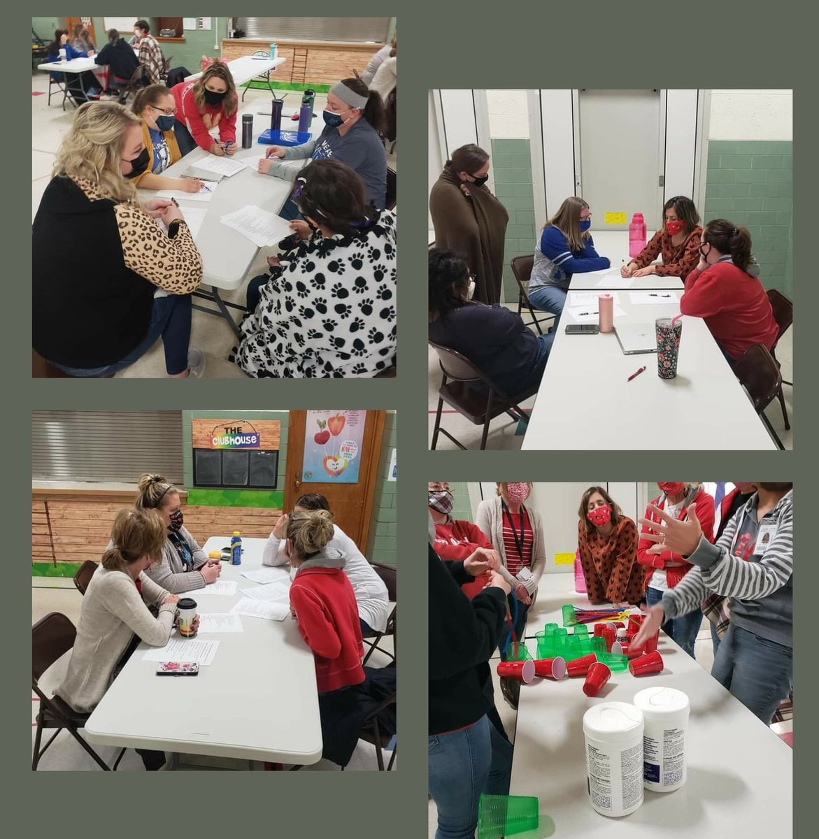 HeatherAnnGill's tweet photo. Pyramid work day for Special Education and preschool staff! Creating lesson plans to teach problem solving in all 3 tiers including EC adaptive questions. Every teacher, provider, parent and child DESERVES our best! #LovePyramidModel @PyramidModel #NPBIS #ecmtss https://t.co/fhCWGyCQnU