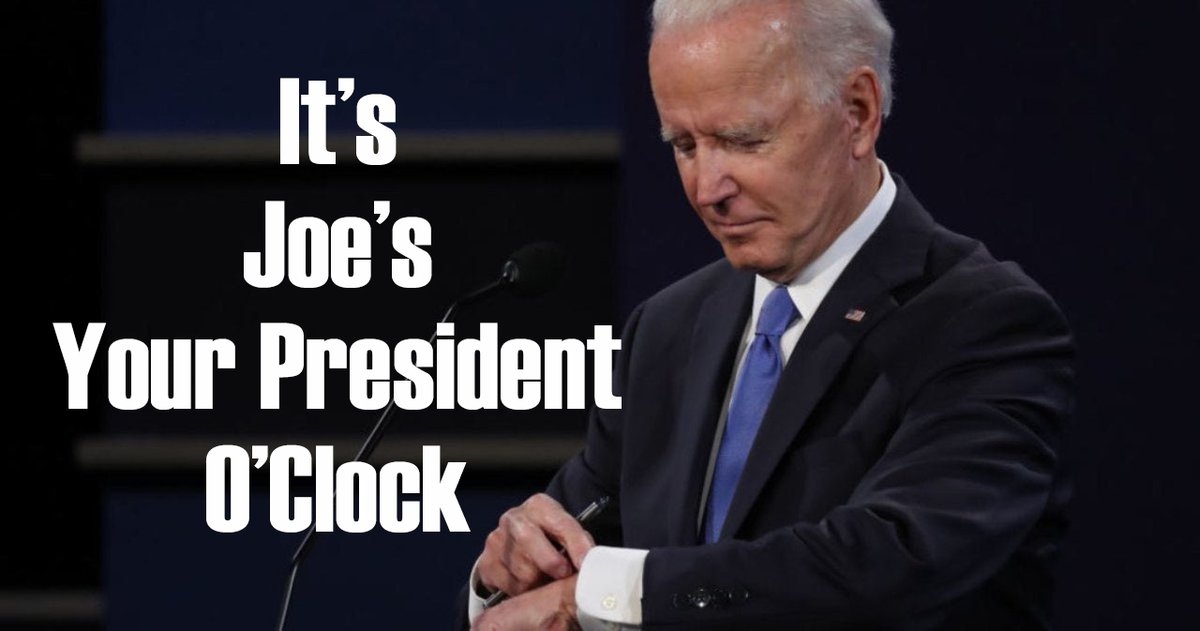 BrooklynDad_Defiant! on Twitter: &quot;@PopcornAmc It&#39;s Joe&#39;s Your President  O&#39;Clock. Cry more. https://t.co/BDYzZvPeVi&quot; / Twitter