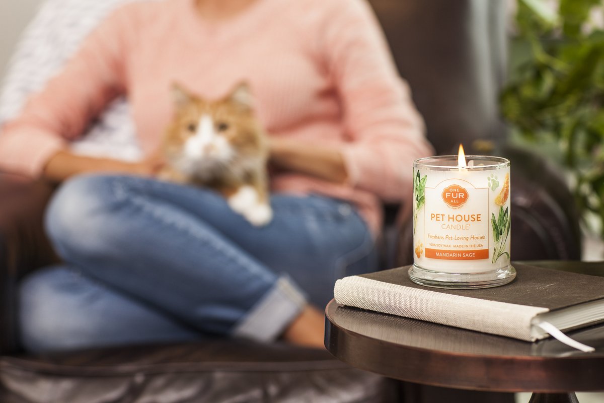 We are all spending more time at home. Chill time with kitty is divine. onefurallpets.com
Use code "ThePetLady" to save on candles and room sprays for your home! @onefurall