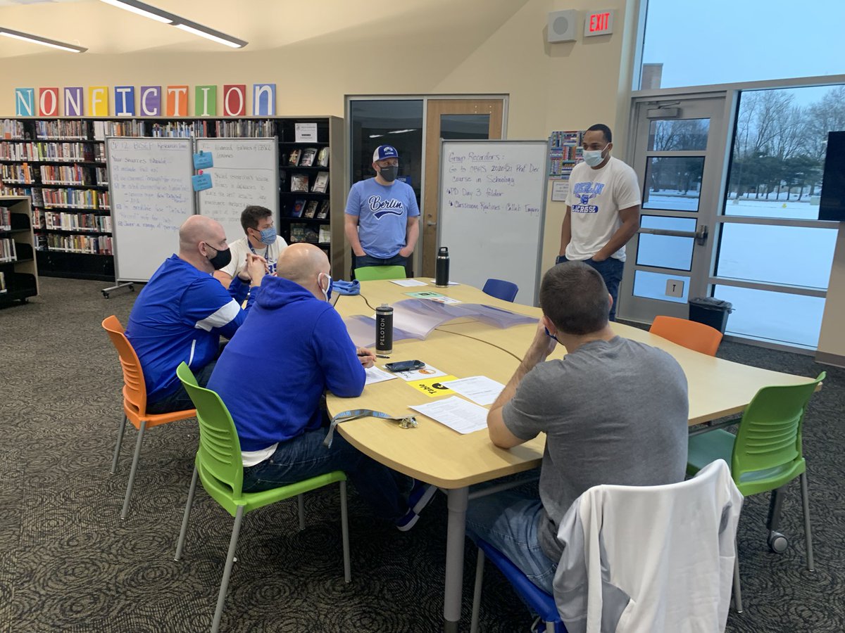 The Bear Family does it again- great PD session today. Genuine conversation surrounding a common goal of helping our students develop a sense of belonging - can’t beat it!! <a href="/Todd_spinner/">OlentangyBerlinBears</a>