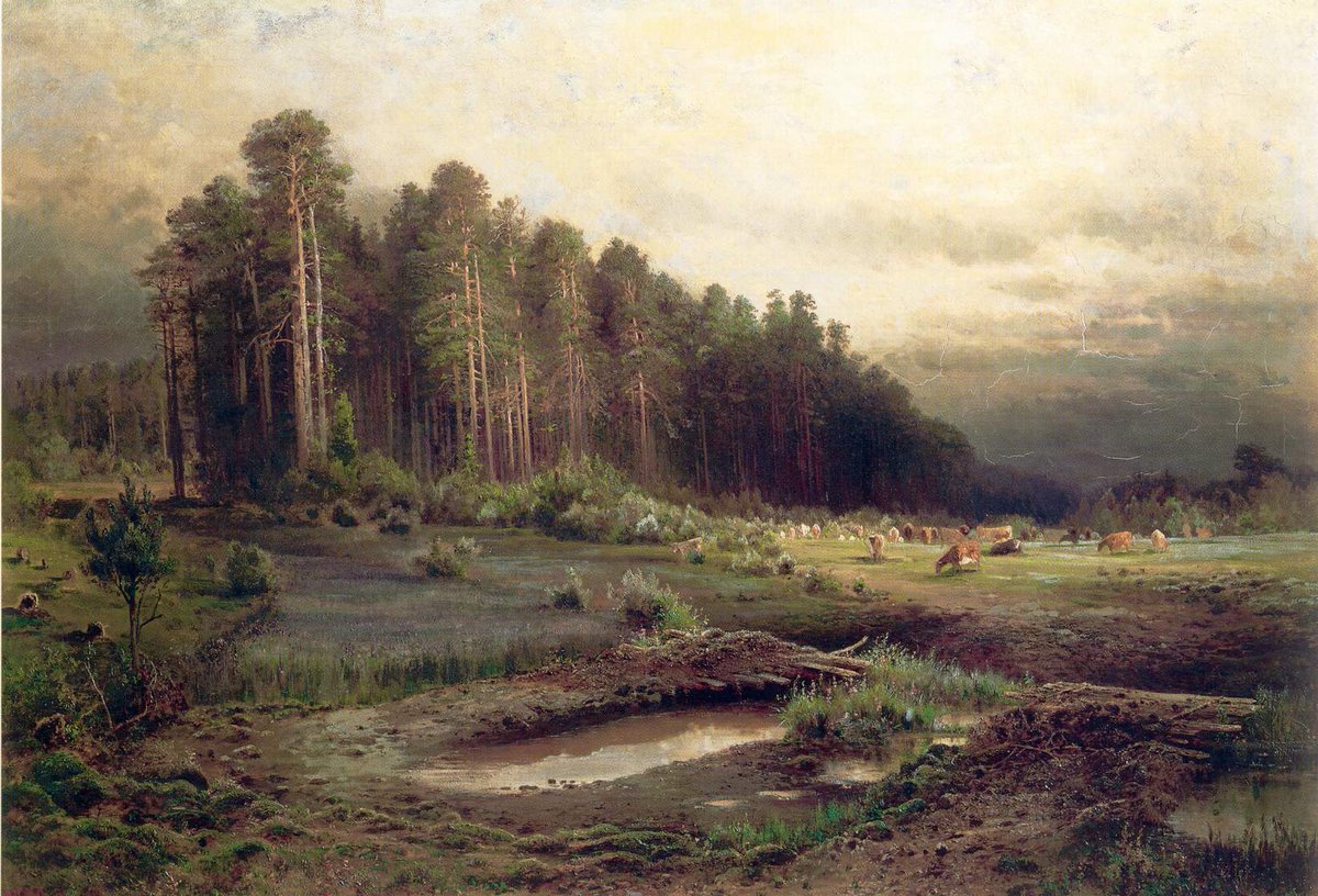 artistsavrasov's tweet photo. Elk Island in Sokolniki #alekseysavrasov #realism https://t.co/jGmqsetk1m
