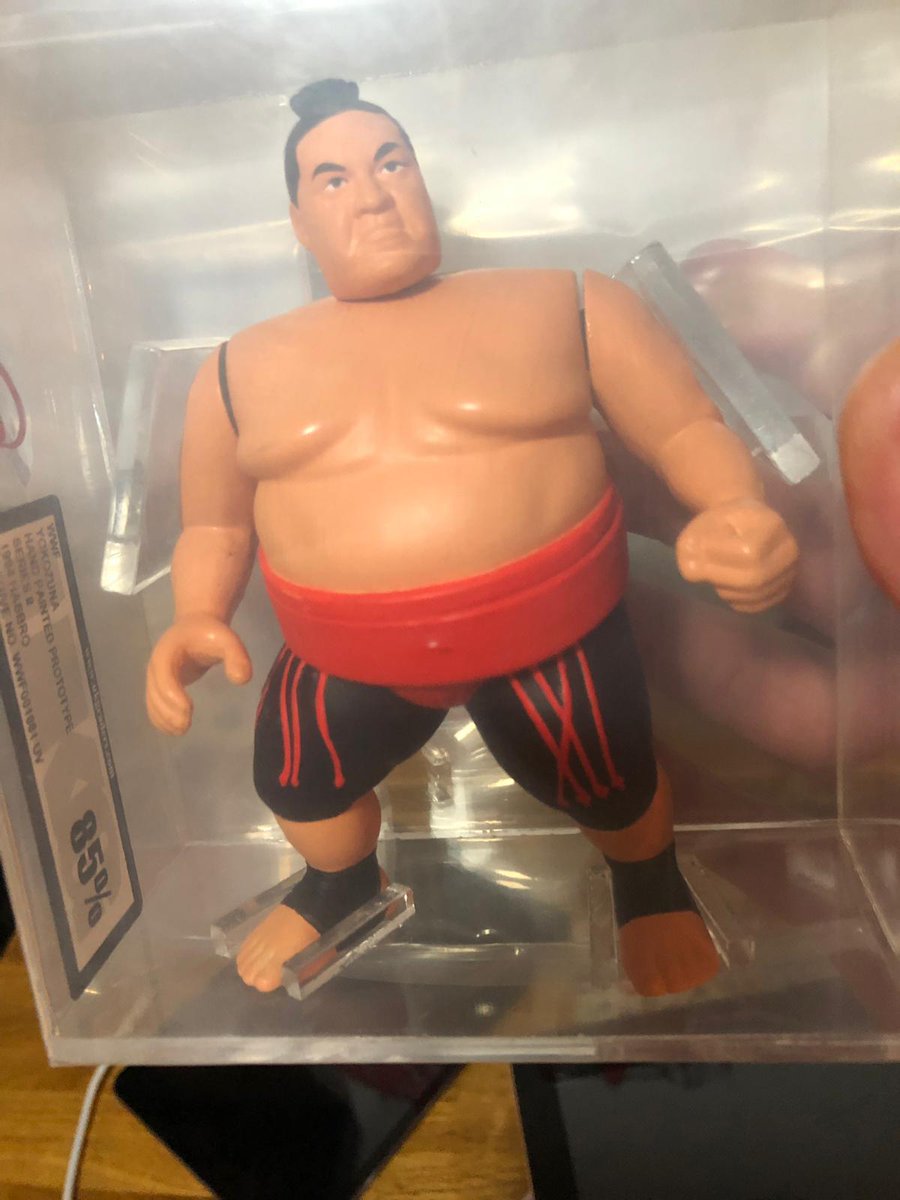 My #hWoFigureFriday entry this week is my series 8 Yokozuna’s hand painted prototype a beauty of a piece And such a iconic wrestler and a bloody heavy figure, I remember as a kid getting this figure and mate me think had value for my pocket money lol