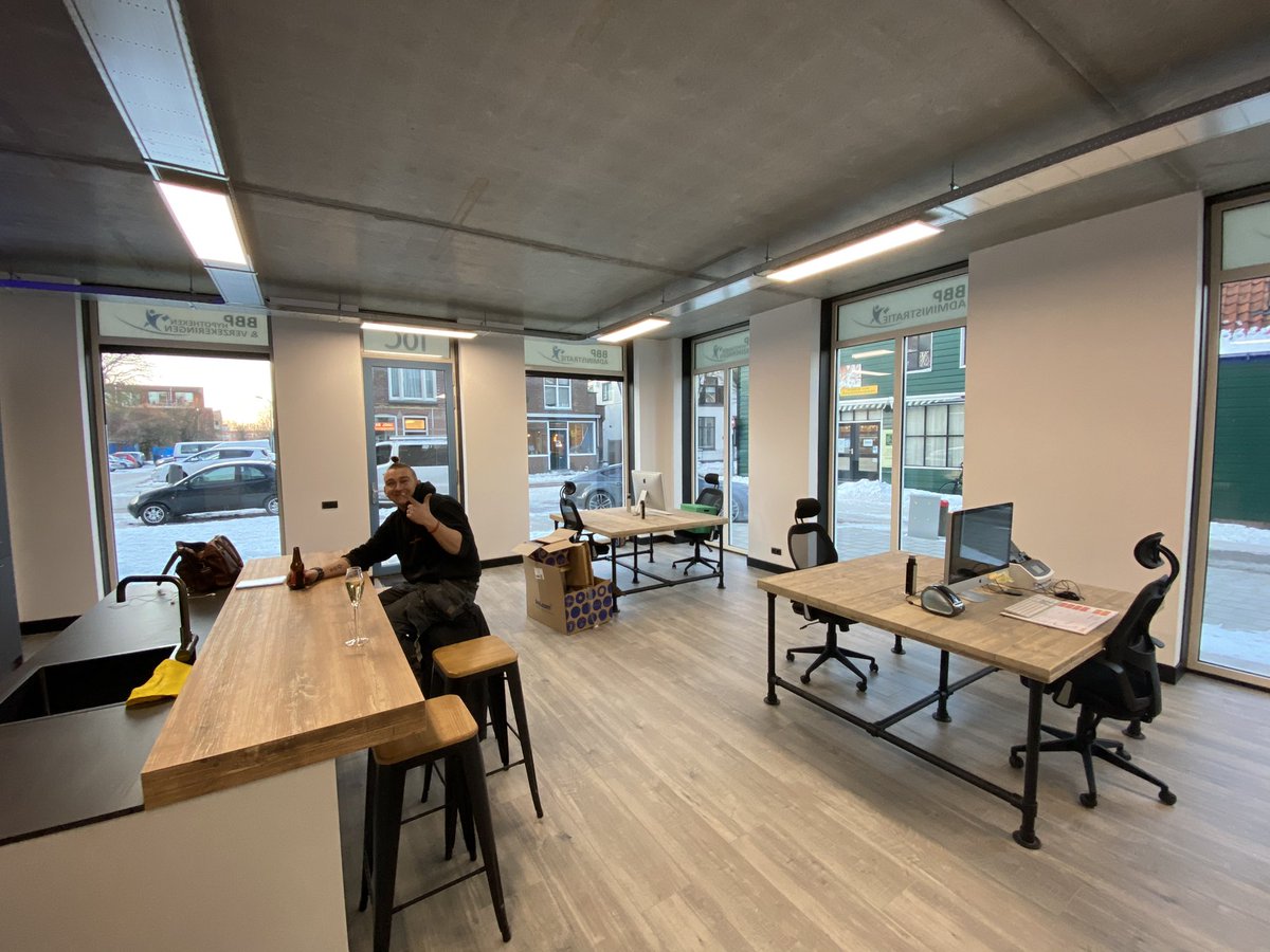 bbpadmi's tweet image. Maandag eerste dag in ons nieuwe kantoor #BBP